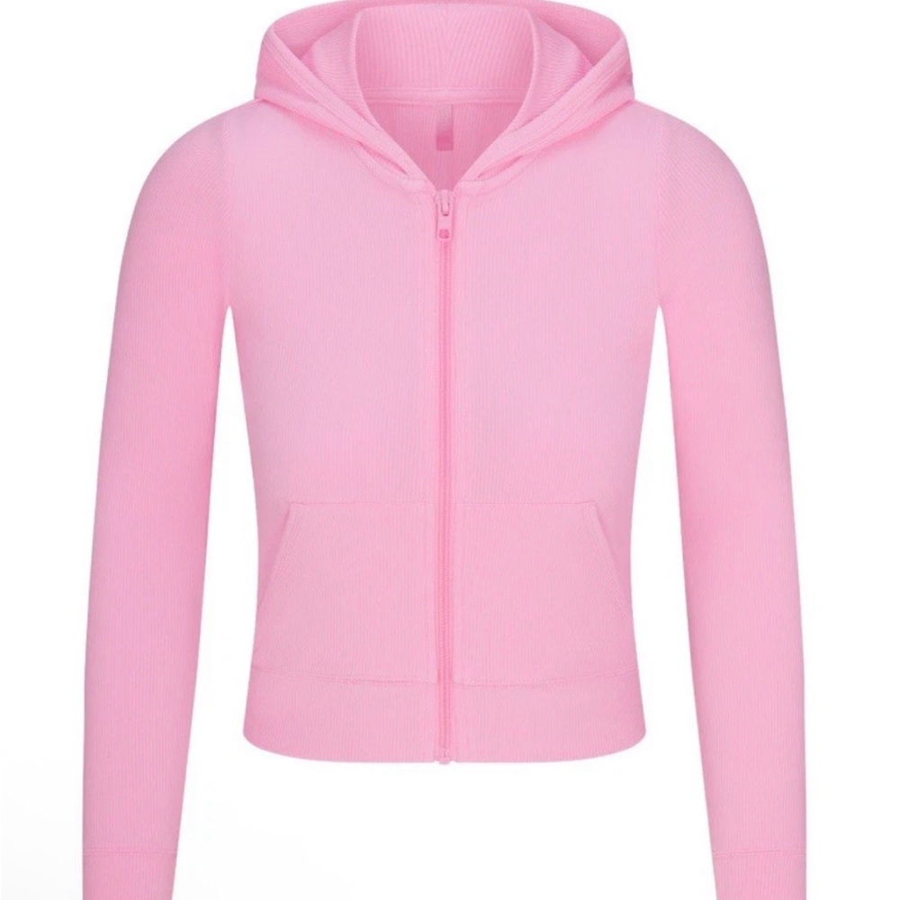SKIMS Pink Hoodie